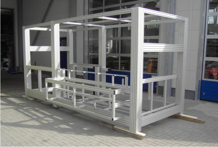aluminium framework