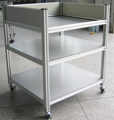 aluminium profile trolley