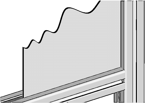 aluminium frame panel