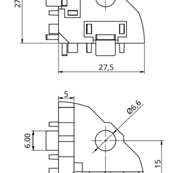 17.06.0217 3 Way Connector