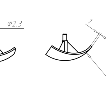Drawing 3 Way Connector Cover