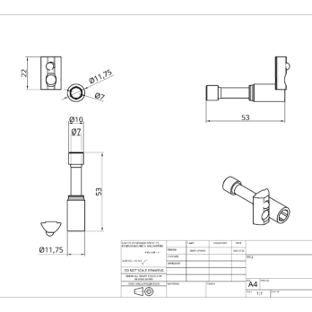 Profile 8 No Drill Dims
