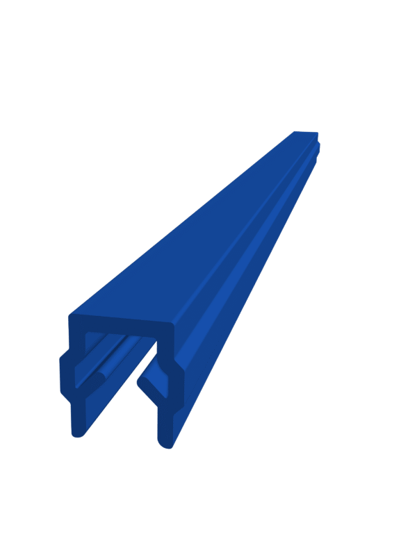 Blue Infill Cover Strip 2 Metre – Series 8 - Valuframe Ltd
