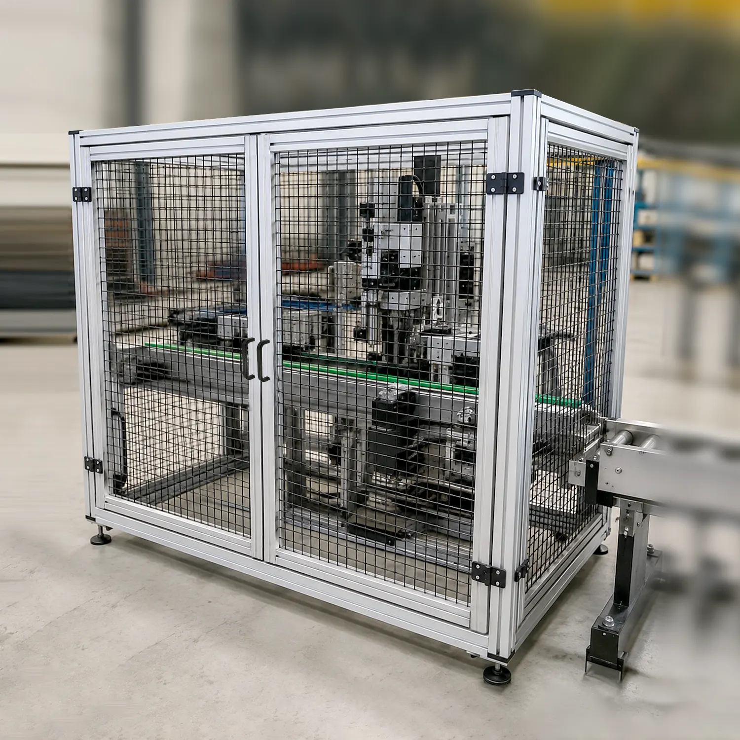 How To Build A Machine Guard In One Day Using Modular Aluminium Profiles Img